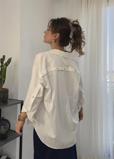 Düğme Detaylı Gömlek 