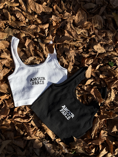 İkili Set Amaur Paris Basic Kısa Üst 