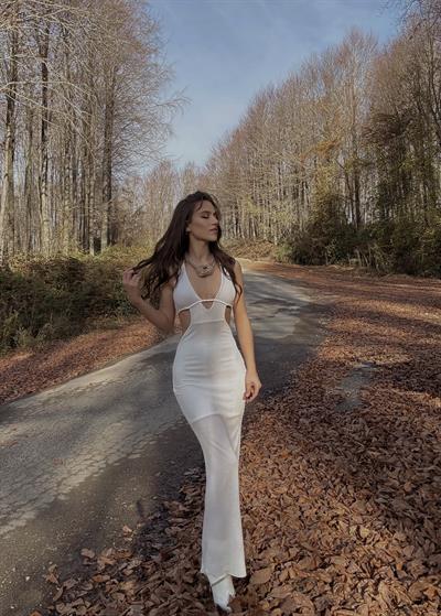 Ivory Curve Dress