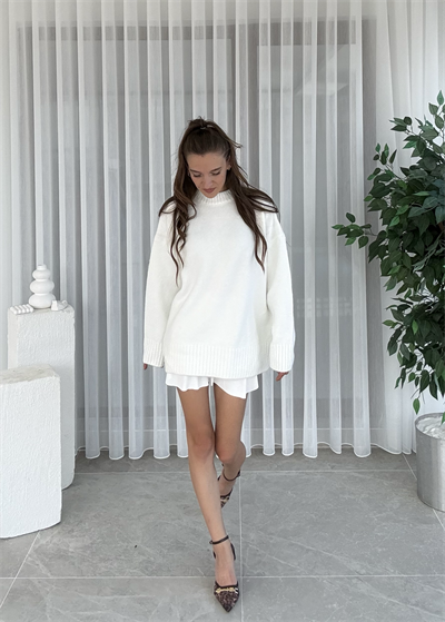 Misty Ekru Yumoş Basic Kazak 