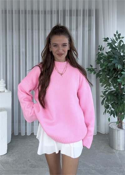 Misty Pembe Yumoş Basic Kazak 