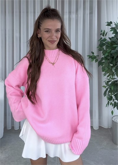 Misty Pembe Yumoş Basic Kazak 