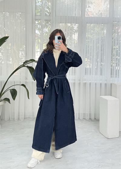 Premium Moni Denim Trençkot 