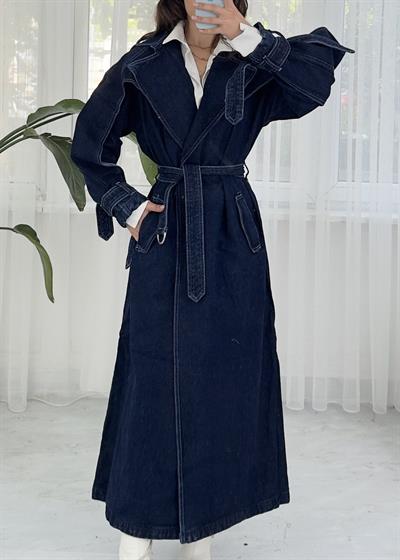 Premium Moni Denim Trençkot 