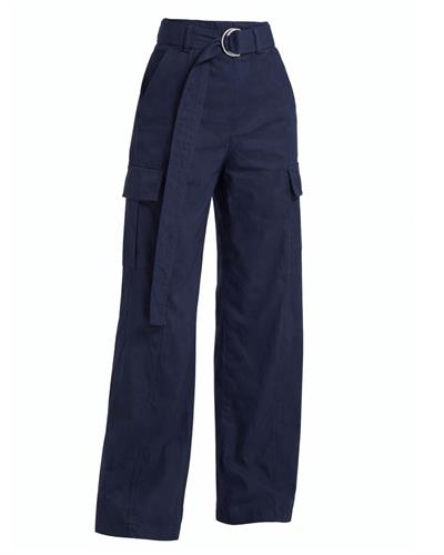 Moonbelt Lacivert Kargo Pantolon 