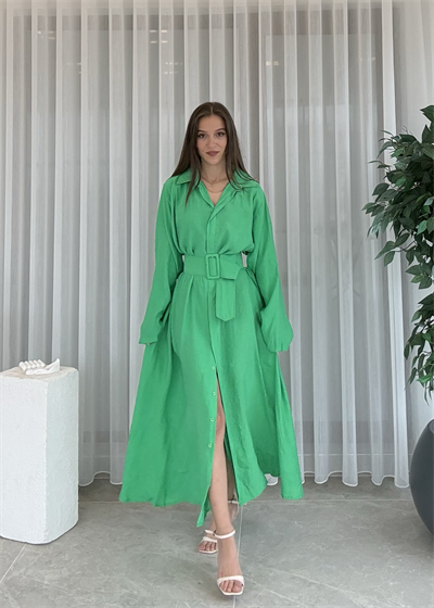 Novee Oversize Kemerli Elbise