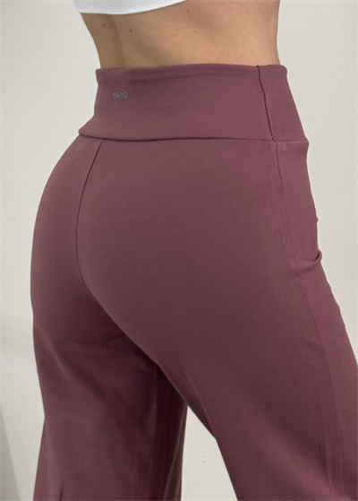 Oysh Model Bol Paça Gül Kurusu Tayt
