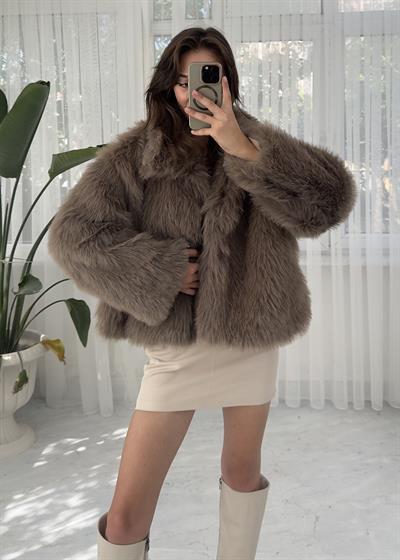 Poli Premium Suni Vizon Kürk 