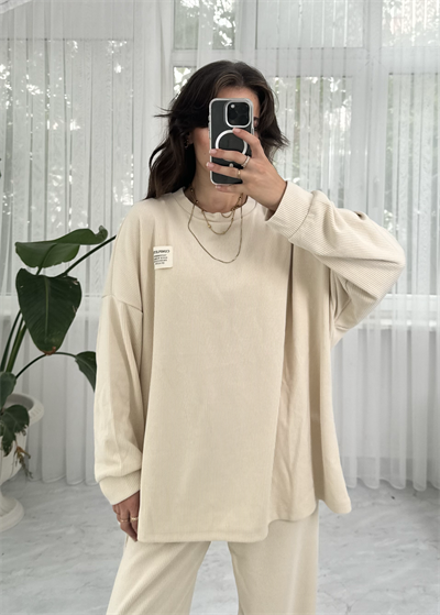 Ria Fitilli Comfort Bluz  Pantolon Takım 