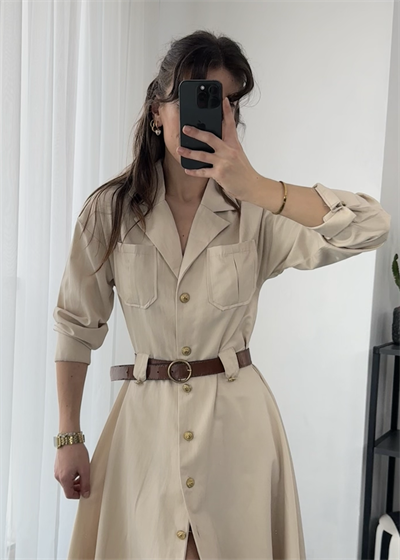 Trenç Model Midi Elbise