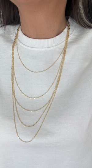 5 Sıra Zincir Kolye