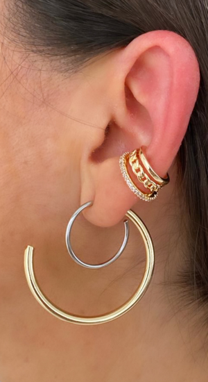 Korea Seri Halka Küpe