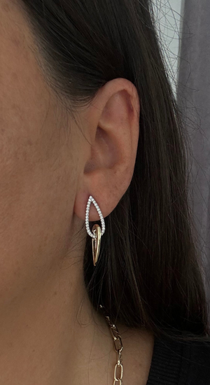 Özel Seri Taşlı Küpe