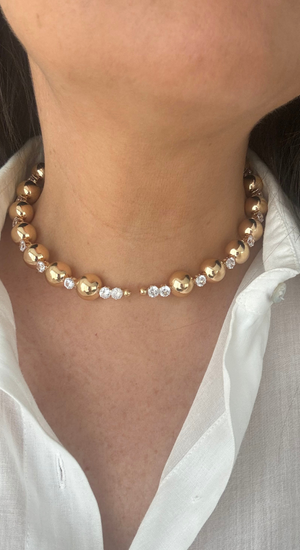 Özel Seri Taşlı Tasma Kolye