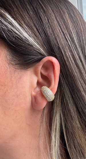 Silme Taş Earcuff