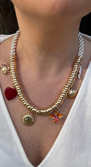 ZR Modeli Çoklu Charm Kolye