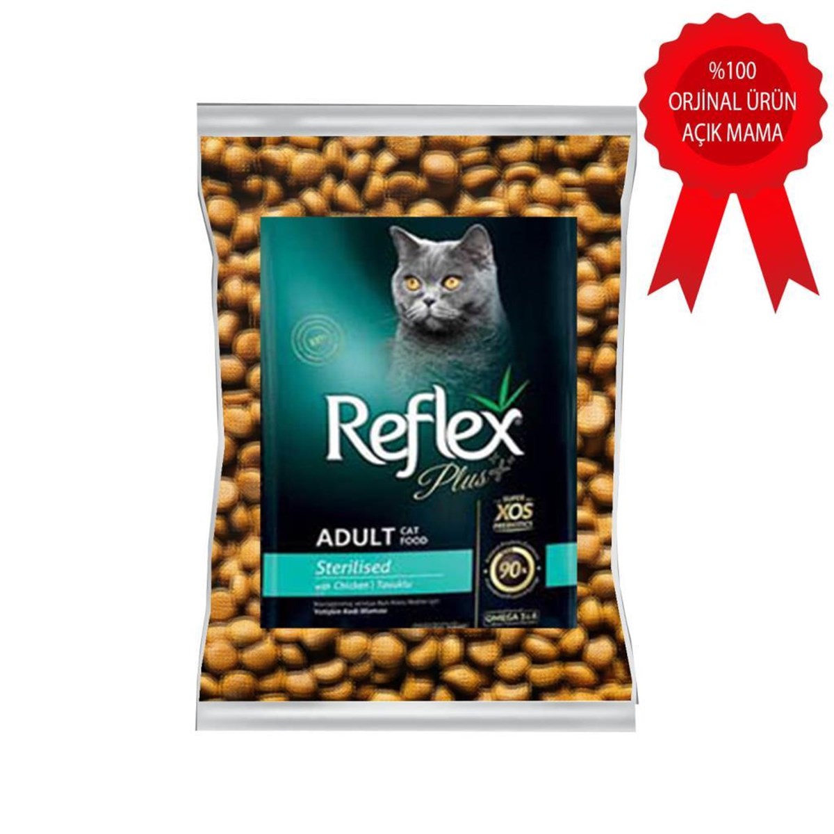 Reflex Plus Sterilised Tavuk Kısırlaştırılmış Kedi Maması Açık Mama 4 Kg