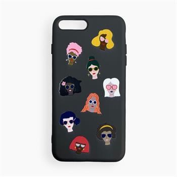 Iphone SE Desenli Nano Silikon Kılıf - Kızlar