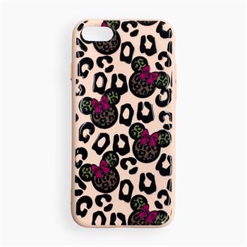 Iphone SE Desenli Nano Silikon Kılıf - Leopar