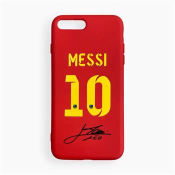 Iphone SE Desenli Nano Silikon Kılıf - Messi
