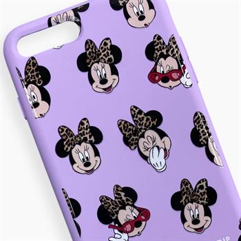 Iphone SE Desenli Nano Silikon Kılıf - Minnie