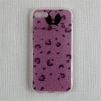 Iphone SE Desenli Şeffaf Kılıf - Kulak 