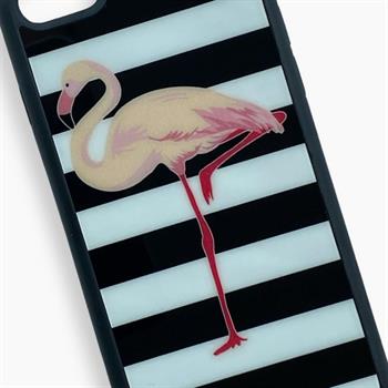 Iphone SE Flamingo Desenli Kılıf