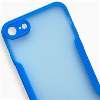 Iphone SE Platin Silikon Kılıf - Mavi 