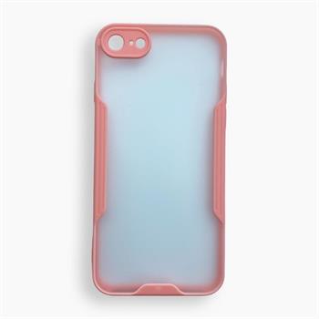 Iphone SE Platin Silikon Kılıf - Pembe