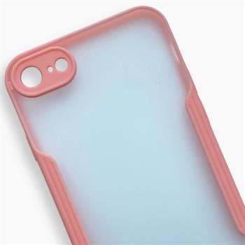 Iphone SE Platin Silikon Kılıf - Pembe