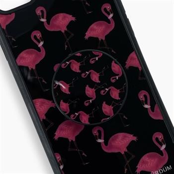 Iphone SE Pop Soketli Kılıf - Flamingolar