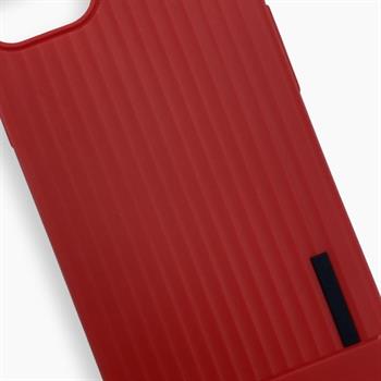 Iphone SE Prada Silikon Kılıf - Kırmızı