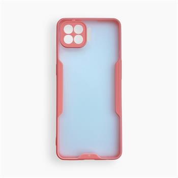 Oppo Reno 4 Lite Platin Silikon Kılıf - Pembe