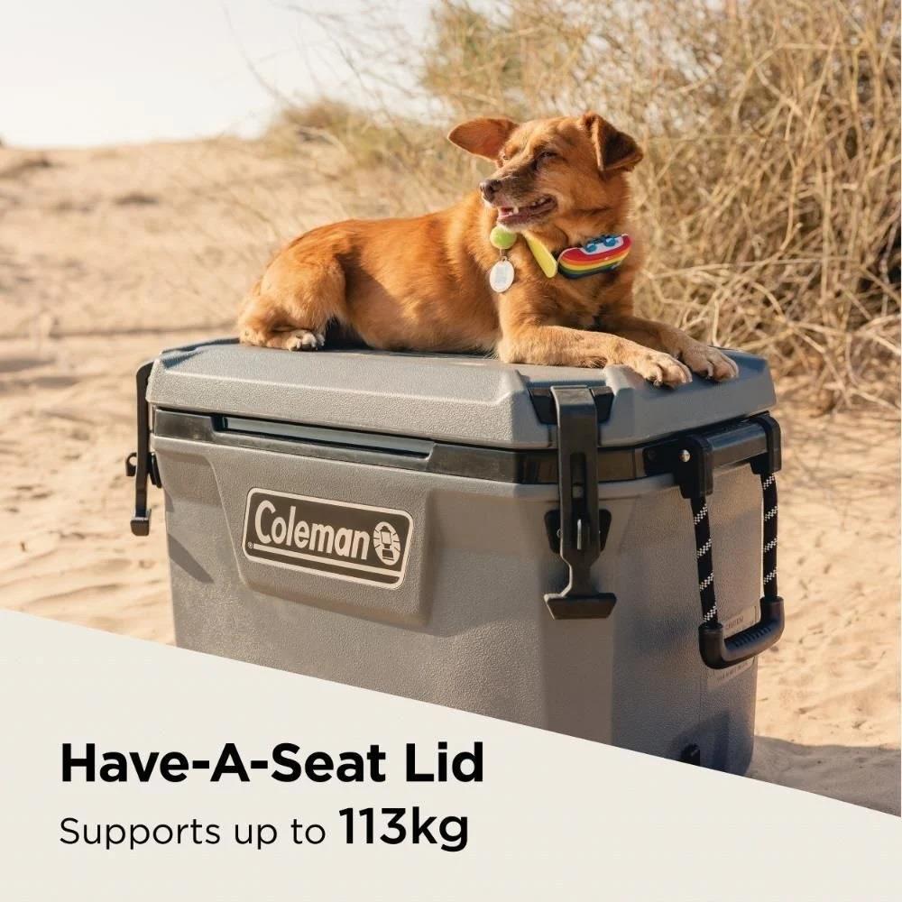  Coleman Convoy 55 QT Taşınabilir Soğutucu Buzluk 52 Lt Dark Storm