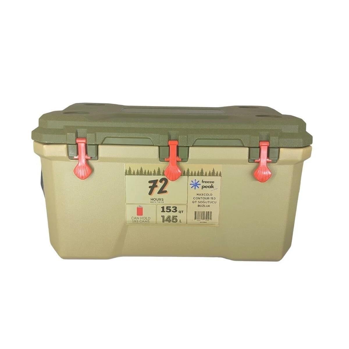  Freeze Peak Maxcold Contour 153 QT Soğutucu Buzluk 145 Litre YEŞİL