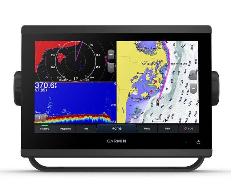  Garmin GPSMAP 923xsv Balık Bulucu Türkçe Menü + GT51 TM Aynalı