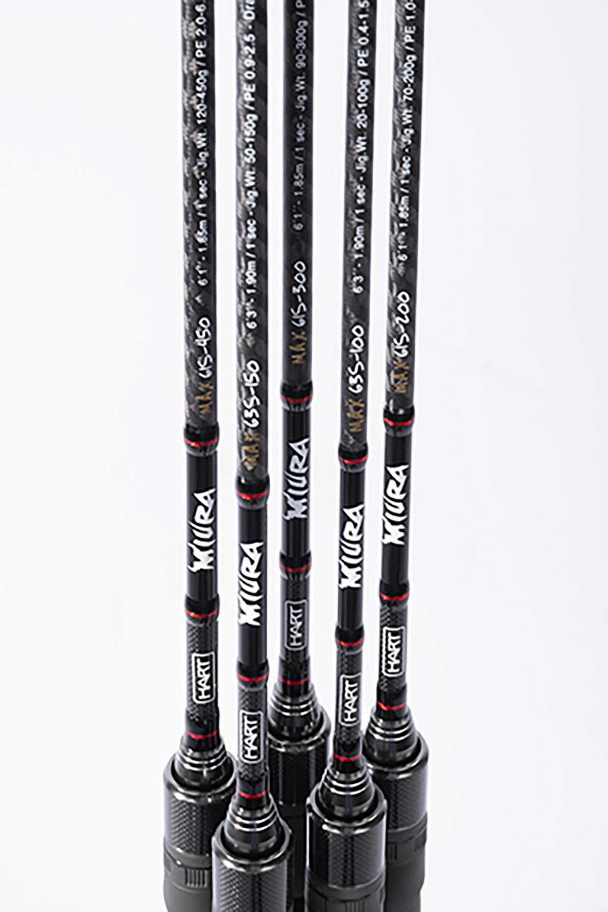  Hart Miura Max B4 300S 185cm Drag Max 35Kg PE1.5-5 90/300g Tetiksiz Slow Jig Kamışı 