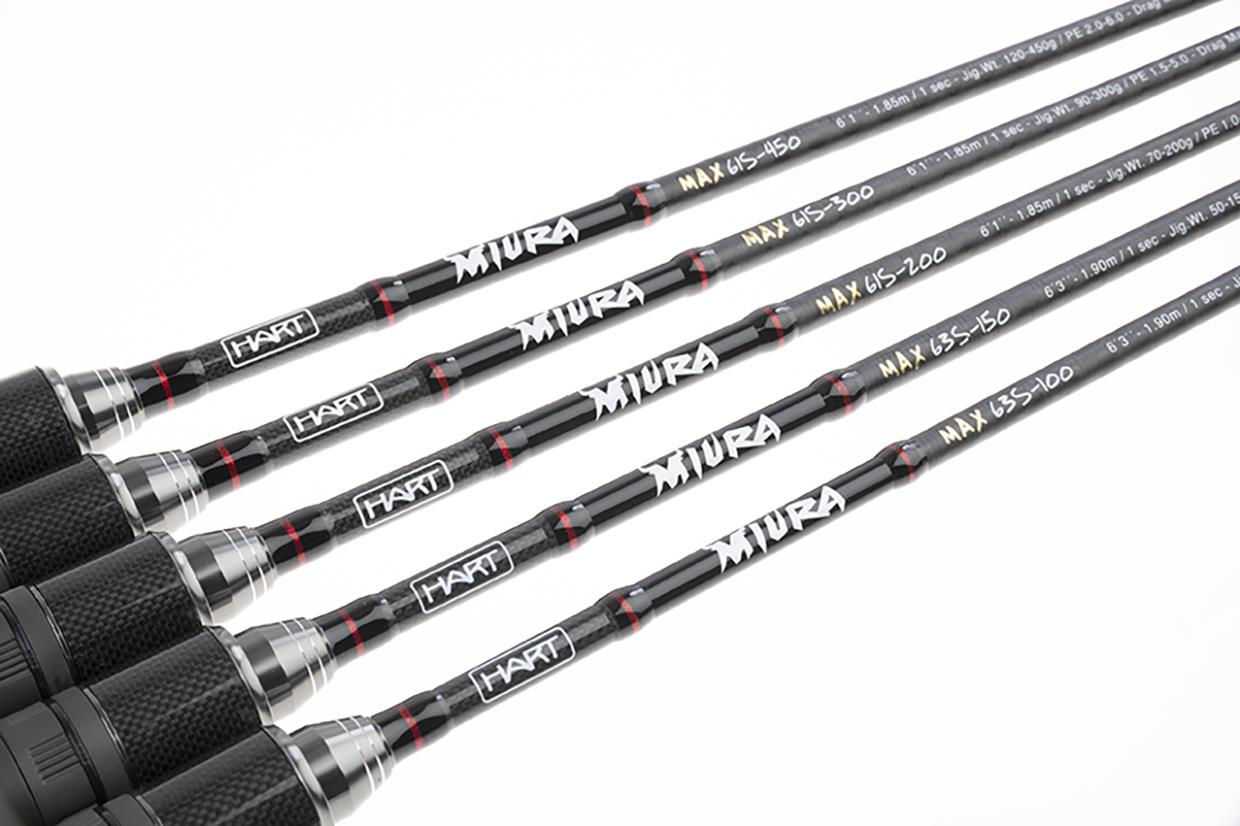 Hart Miura Max B4 300S 185cm Drag Max 35Kg PE1.5-5 90/300g Tetiksiz Slow Jig Kamışı 
