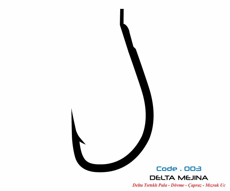 0031 DELTA MEJINA #9 BLACK NIKEL 11P