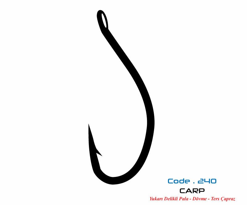2401 CARP #6 BLACK NIKEL 12P