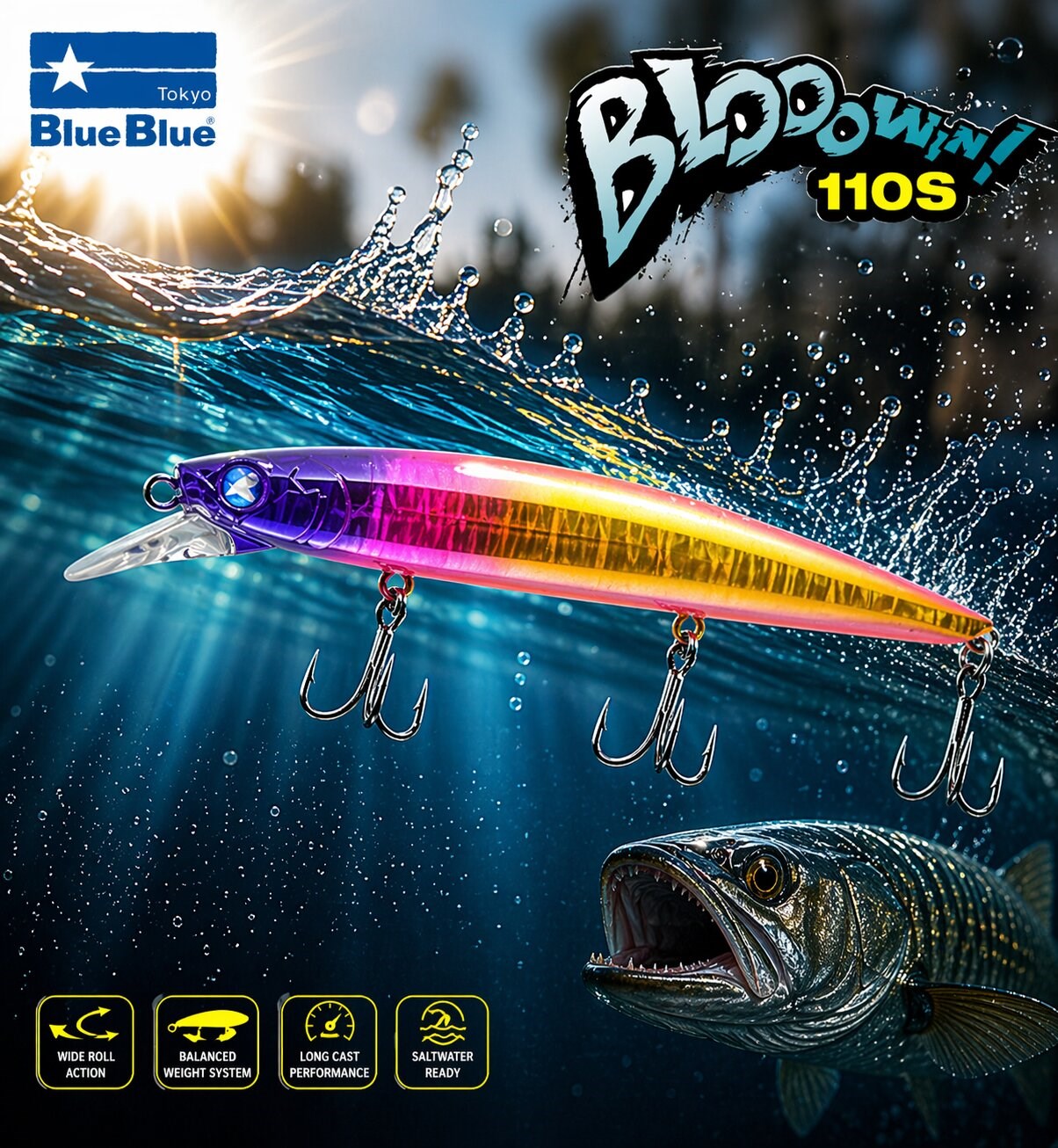 BLOOWIN! 110 SINKING 14G #38