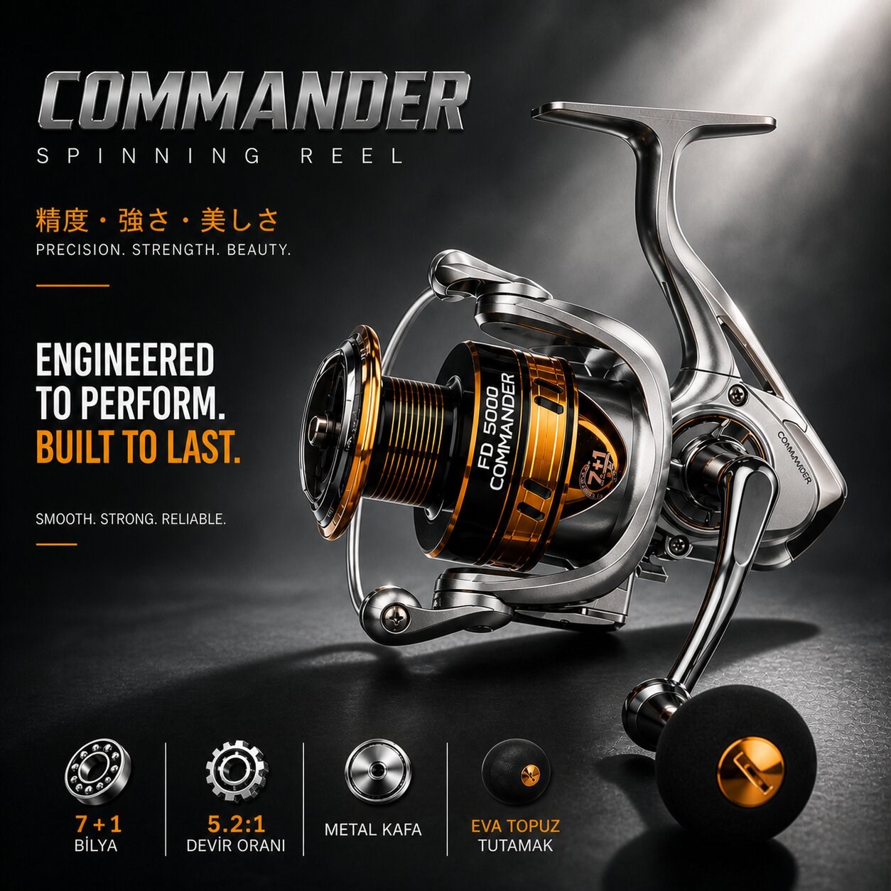 COMMANDER FD-860 METAL KAFA 7-1