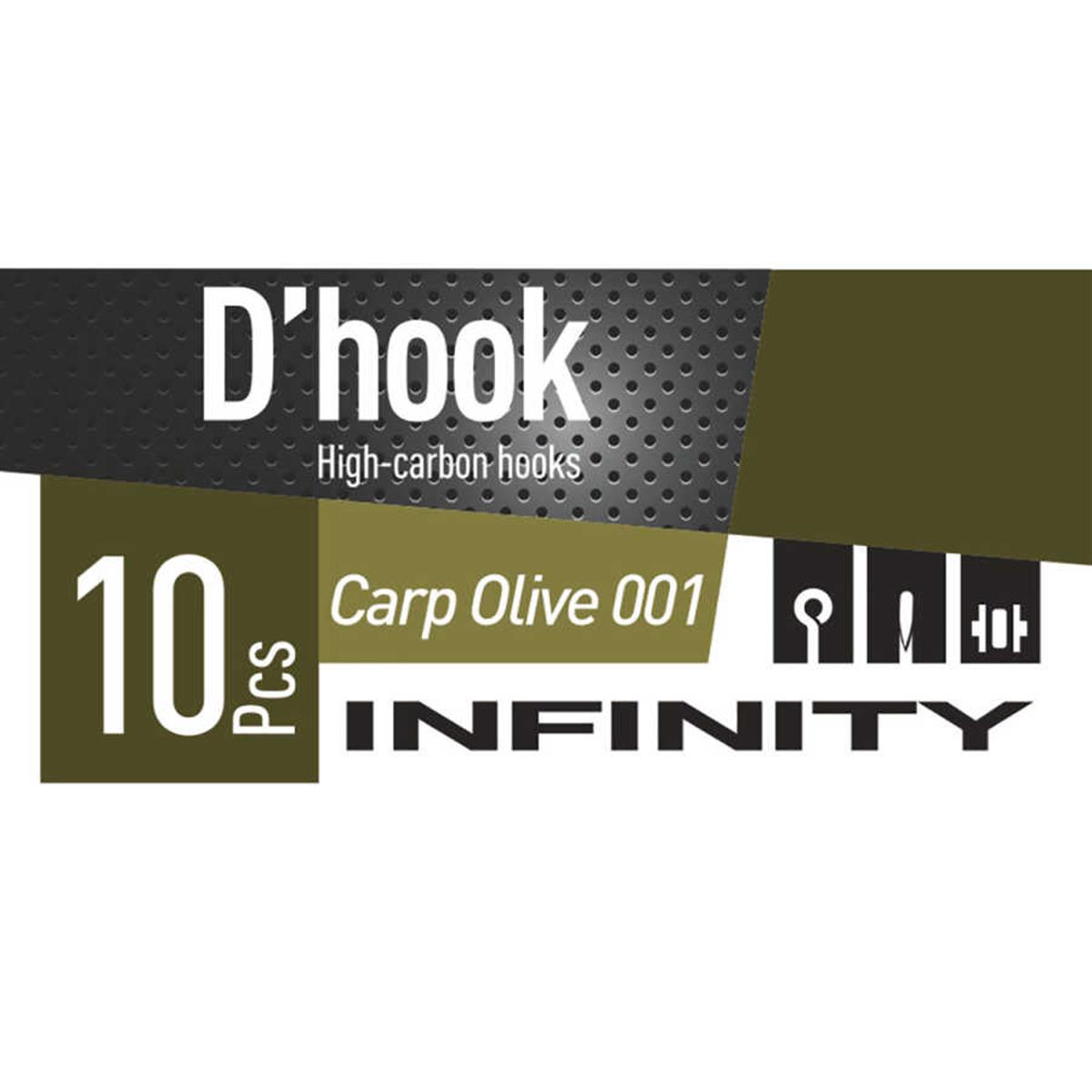 Daiwa Inf. Carp Olive 001 İğne (10 Adet)