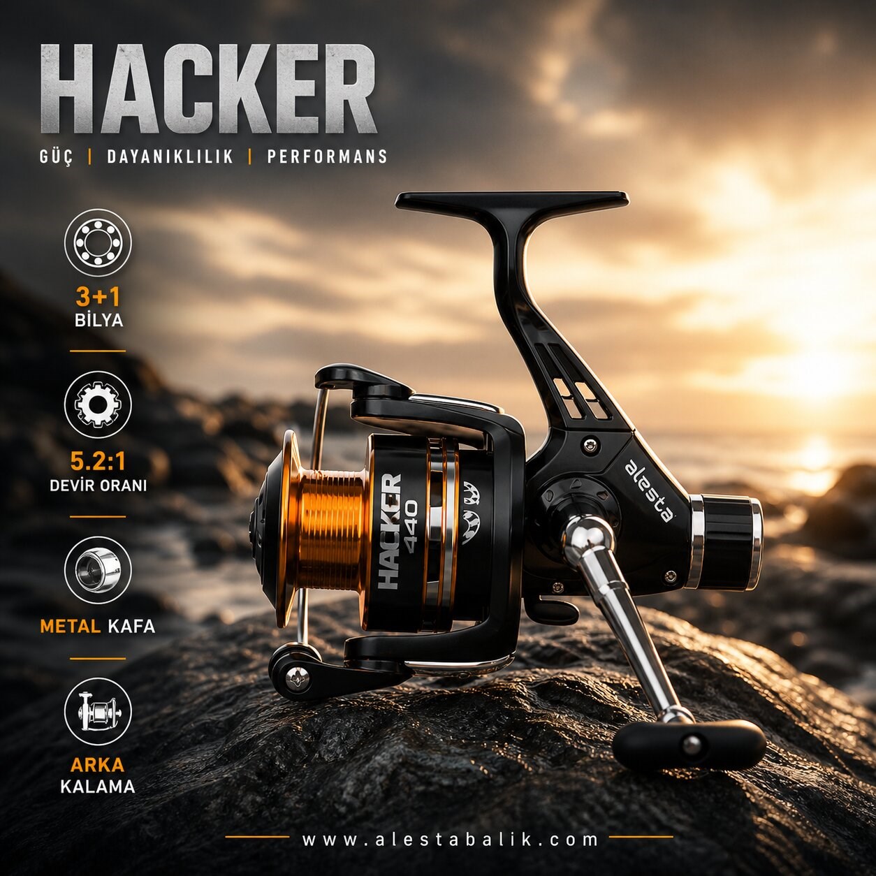 HACKER RD-440 3+1BB AL KAFA