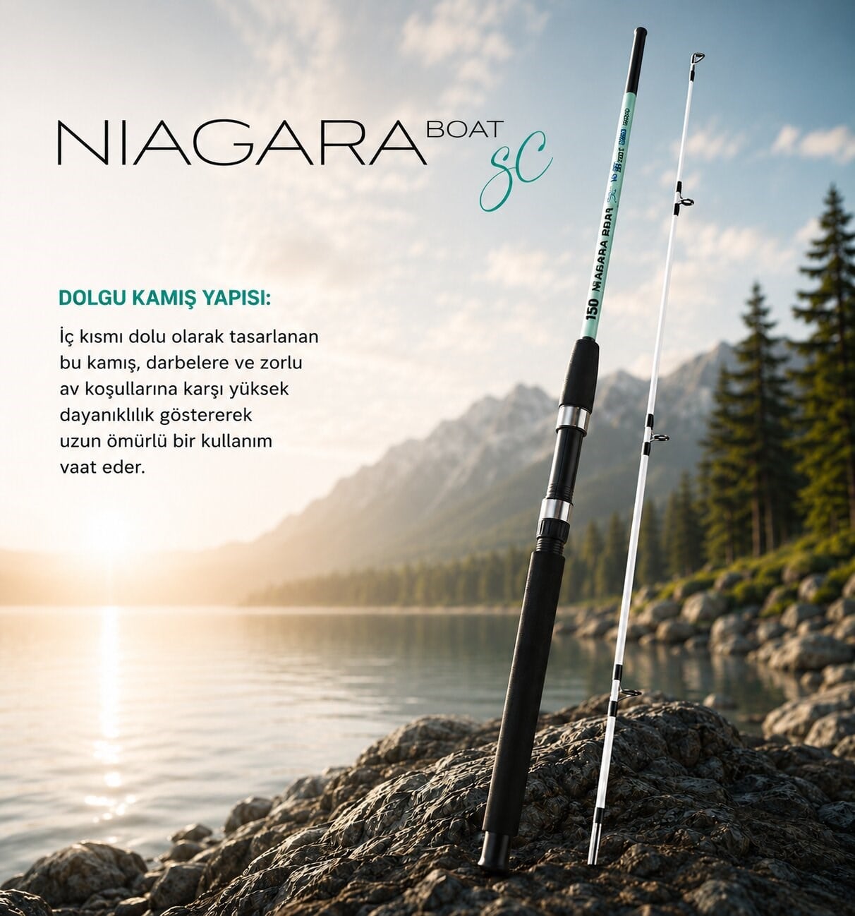 NIAGARA SC X5710 DOLGU KAMIŞ 165 CM 30-100G 2P