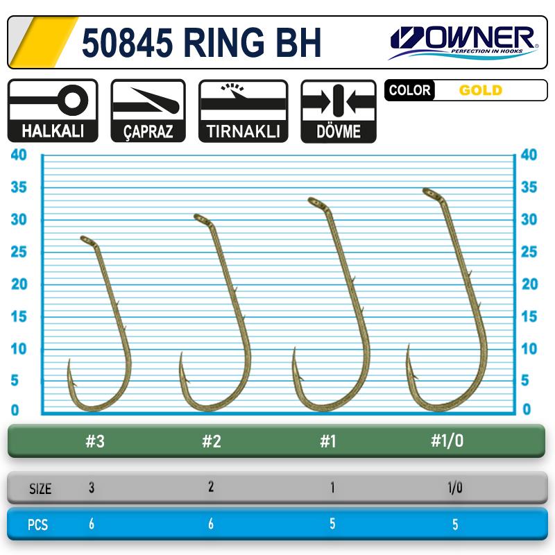 Owner 50845 Ring Bh Oxidized Gold İğne