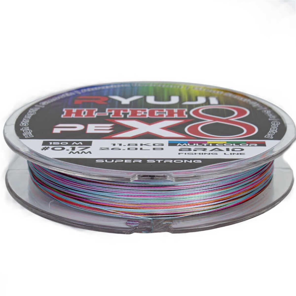 Ryuji Hi-Tech X8 150m 0.13mm Multi Color İp Misina