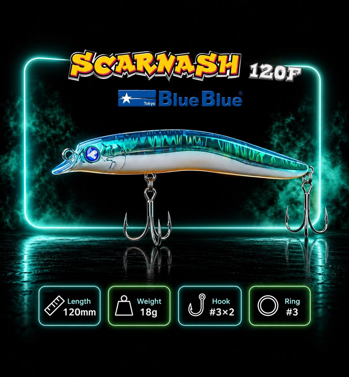 SCARNASH 120 FLOATING 18G #04
