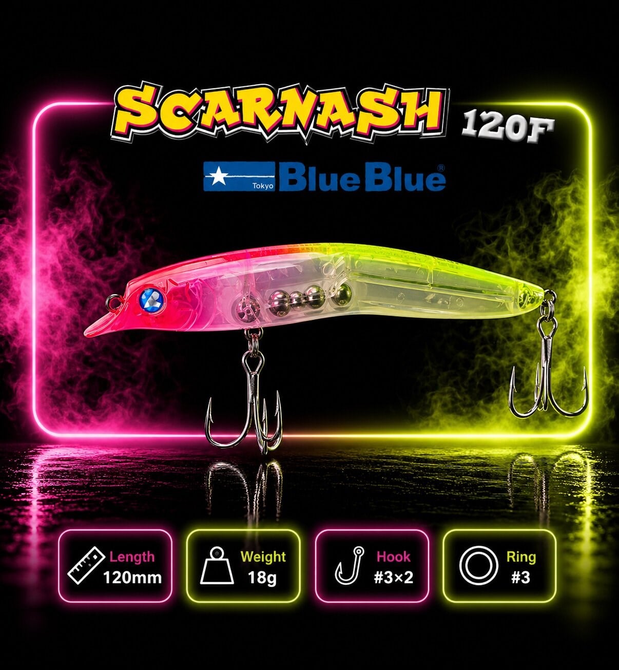 SCARNASH 120 FLOATING 18G #08
