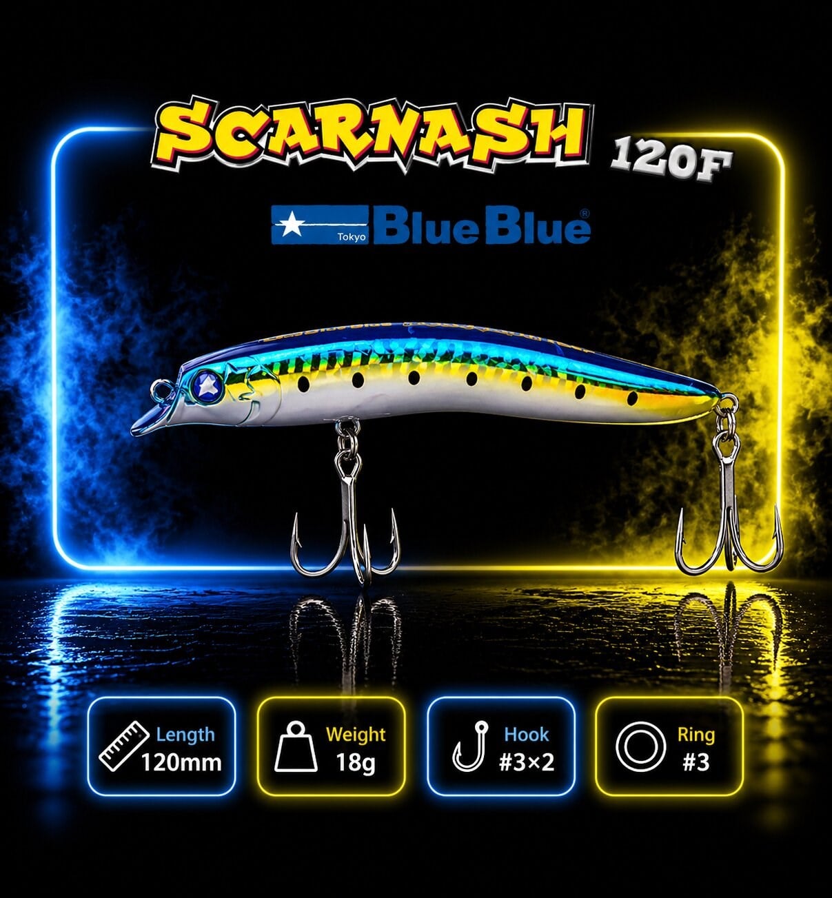 SCARNASH 120 FLOATING 18G #11